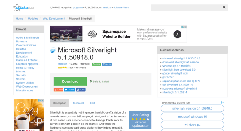Download Microsoft Silverlight